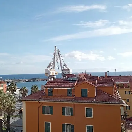 L'attico Sul Porto, Sea View, Wide Terrace, Center Imperia