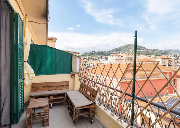L'attico Sul Porto, Sea View, Wide Terrace, Center * Imperia
